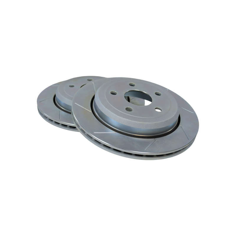 Jeep Wrangler Brake Rotors (2) - Rear - Baer Brakes - Claw Performance SZ Slotted/Zinc - `18-`25